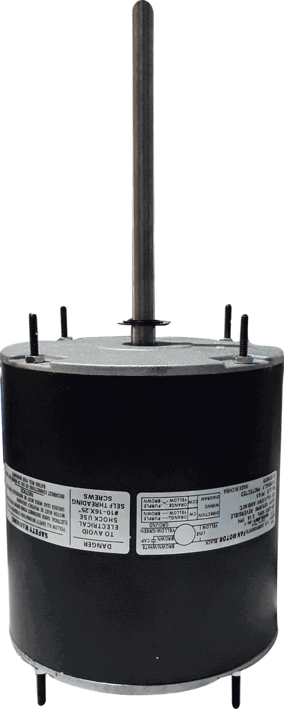MOTOR VENTILADOR DE 3/4 HP UN EJE 1075 RPM
