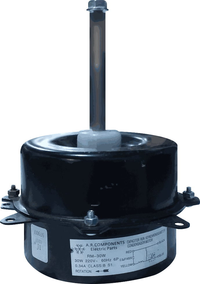 MOTOR MINISPLITS CONDENSADOR DE 30W
