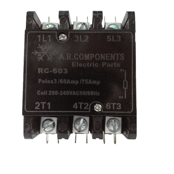 CONTACTOR - 3x60x220 VOLTIOS