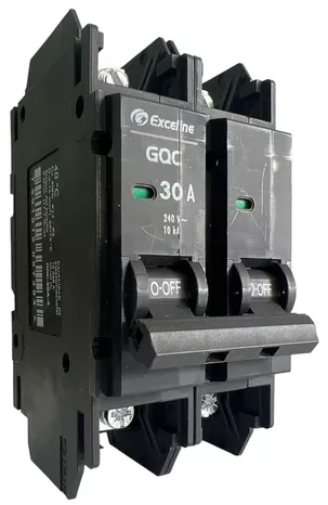 BRECKER 2 POLOS 30AMP PARA EMPOTRAR - PREMIUM
