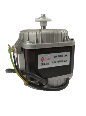 Motor Ventilador 2 Ejes 1/2 HP 1075 RPM 220/60HZ CW/CCW Marca Freeze