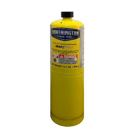 Cilindro MAC-PRO para soldar marca worthington 14,10 oz
