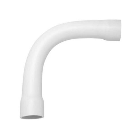 Curva Conduit de 1/2 Blanca