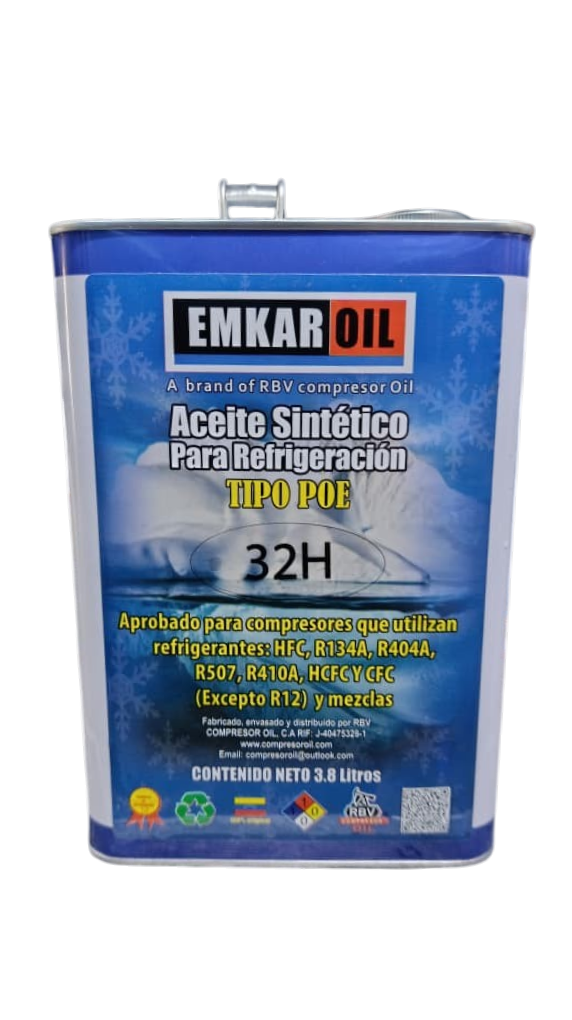 Aceite sintetico 32 t/POE 3.80lts lata