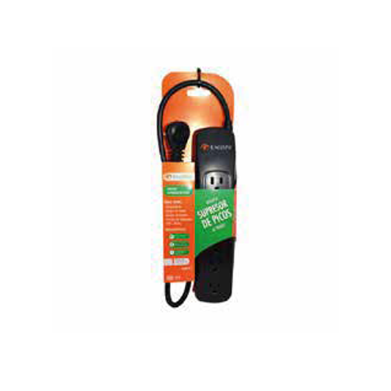 Regleta con Supresor de Picos GMT-6-120308 120 VAC - Cable 0.8 Metros Exceline