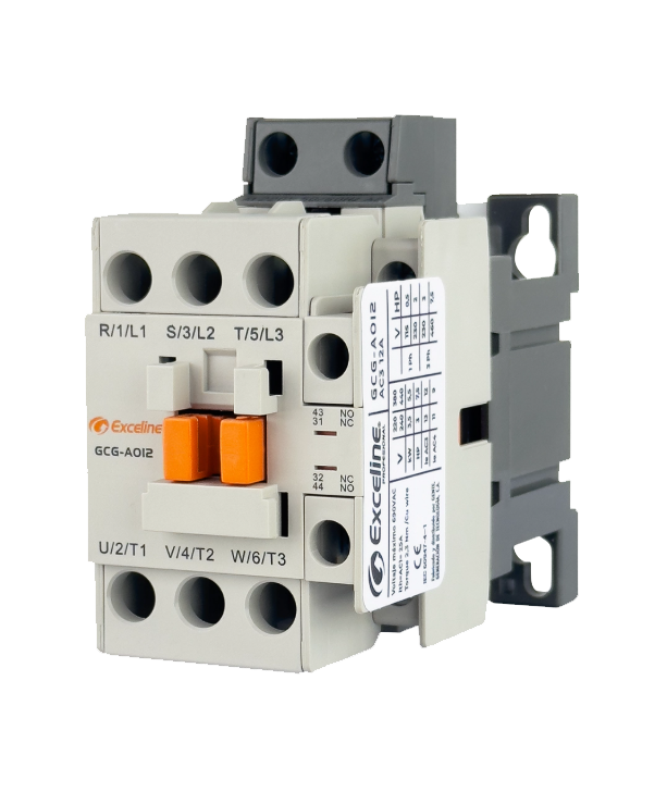 Contactor 3 Polos de Propósito General GCG-A012-220  1 corriente – 220 V – 12 / 22 AMP Exceline 