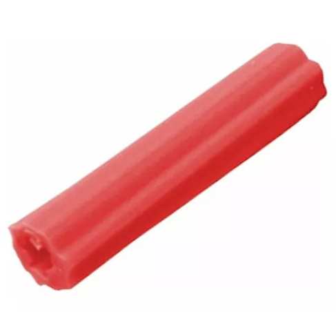 Ramplug Plástico Rojo 3/16