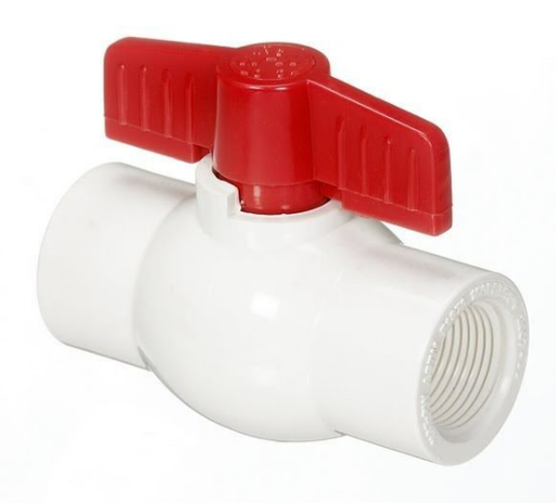 Válvula De Bola PVC P/Roscar 3/4