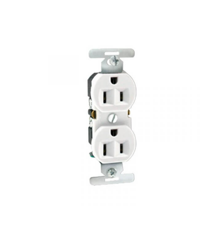 Toma 270 polar 15A 125V Blanca