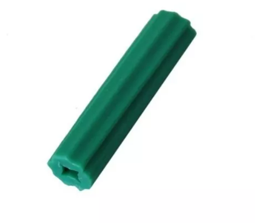 Ramplug plástico Verde 1/4