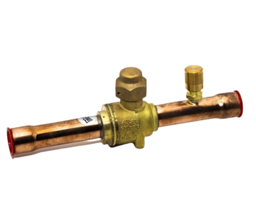 VALVULA PASO BOLA 5/8 SOLDAR C/VALV ACCESO DANFOSS GBC 16S