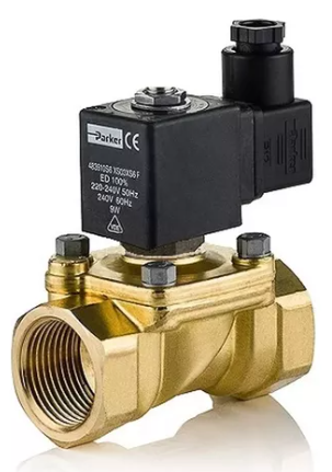 Valvula solenoide 1/4 roscable con bobina