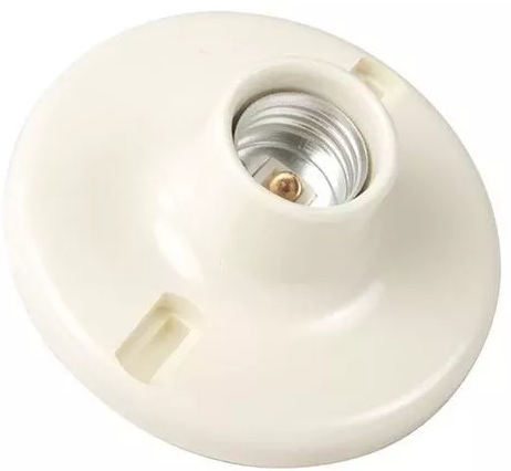 Receptaculo plastico 4 1/2 Beige